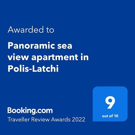 Panoramic Sea View Apartment In Polis-Latchi エクステリア 写真