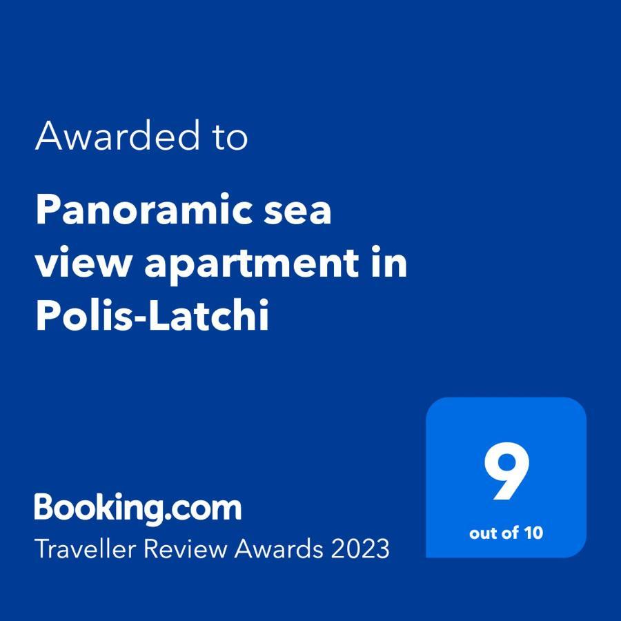 Panoramic Sea View Apartment In Polis-Latchi エクステリア 写真