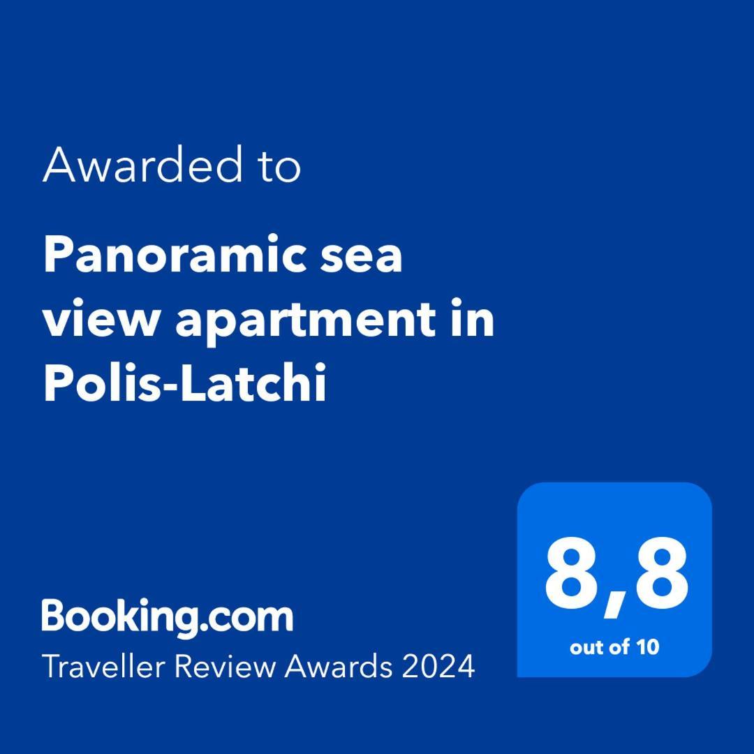 Panoramic Sea View Apartment In Polis-Latchi エクステリア 写真